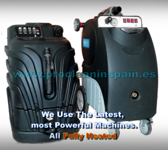 Professional cleaning machines